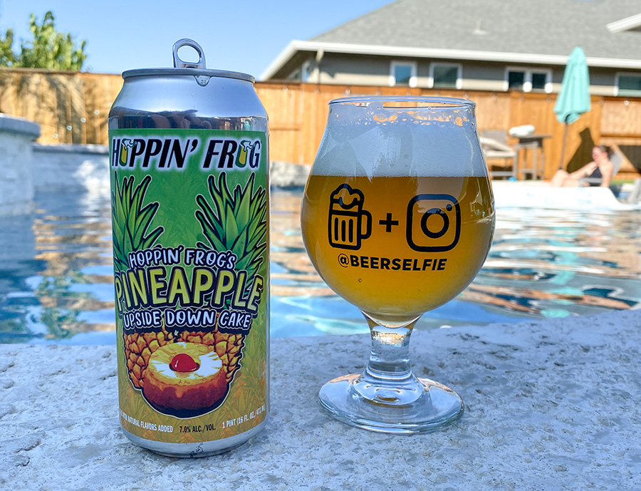 Hoppin Frog Pineapple Upside Down Cake