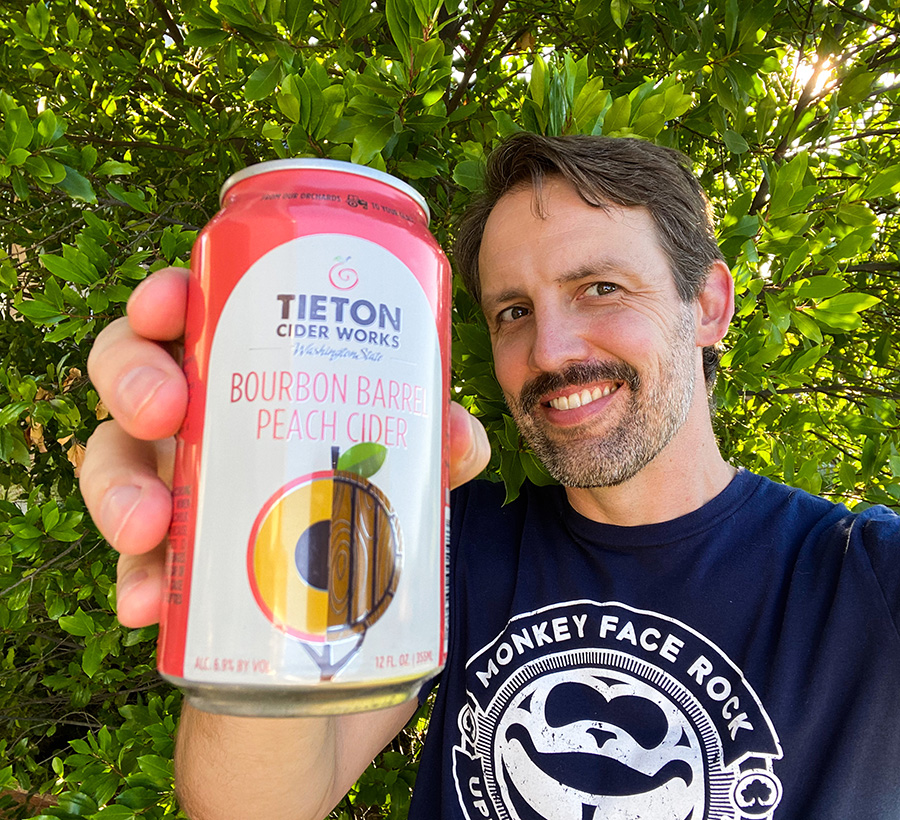 Tieton Bourbon Pear Cider