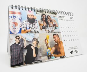 Beer Selfie Calendar January