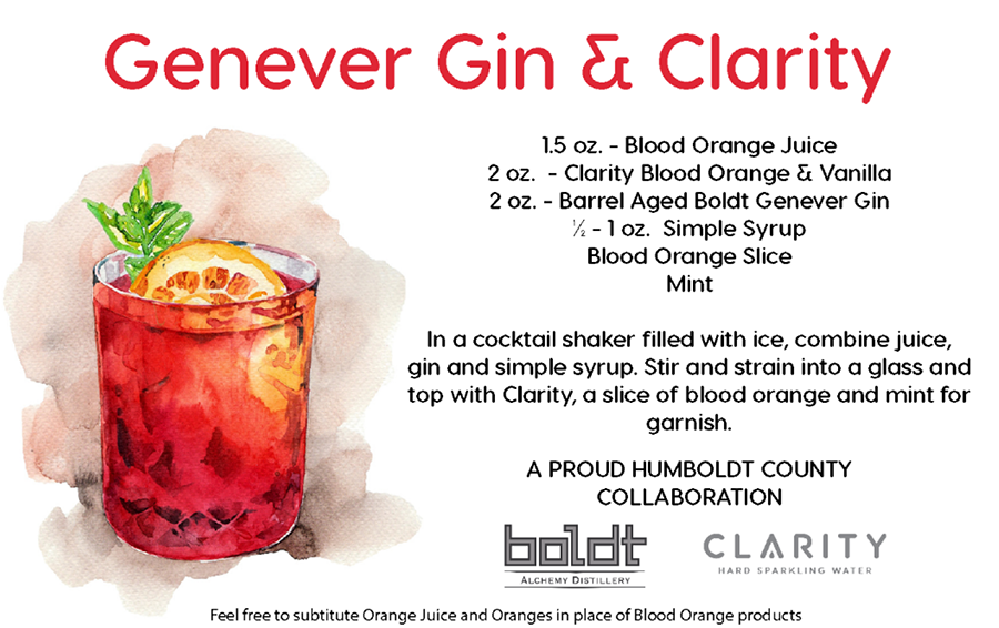 Genever Gin and Clarity recipe