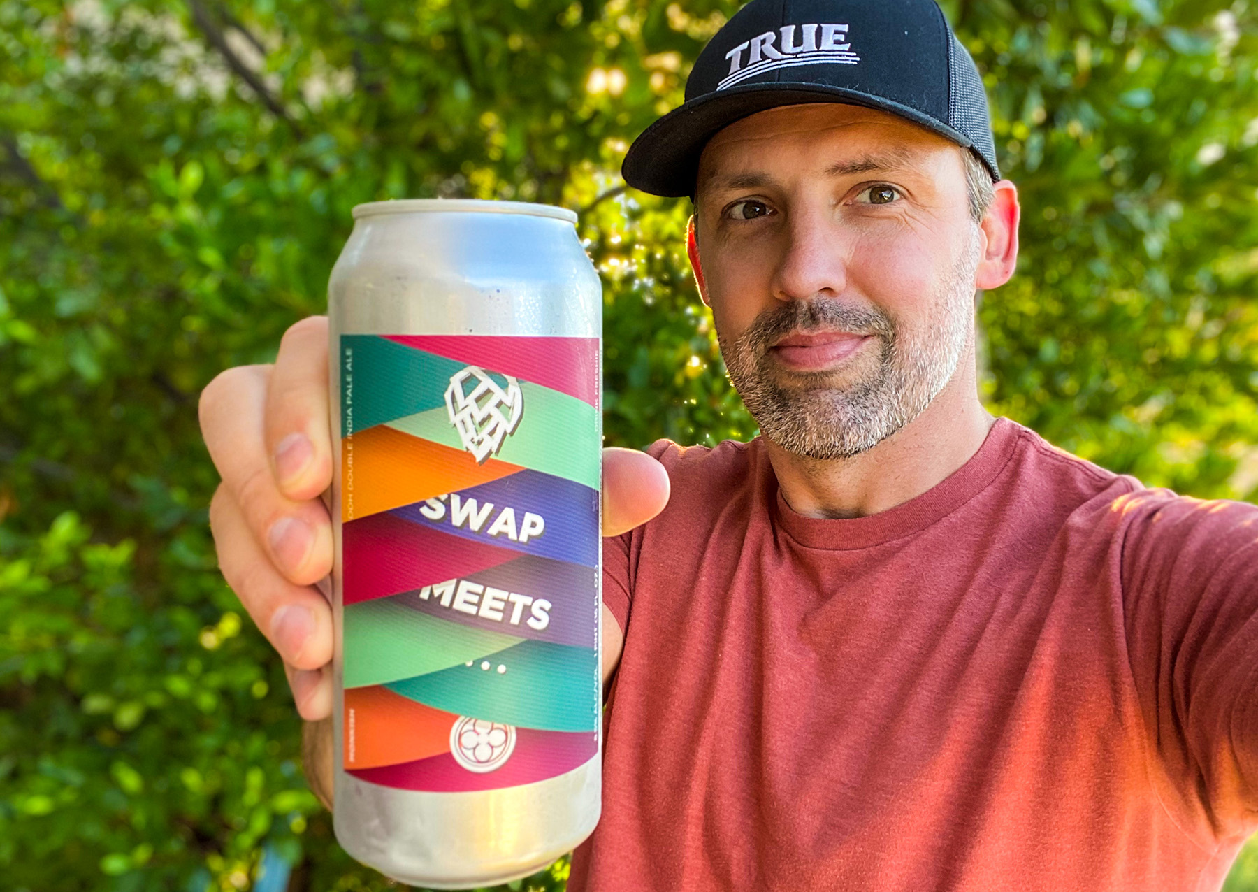 Swap Meets Beer Selfie